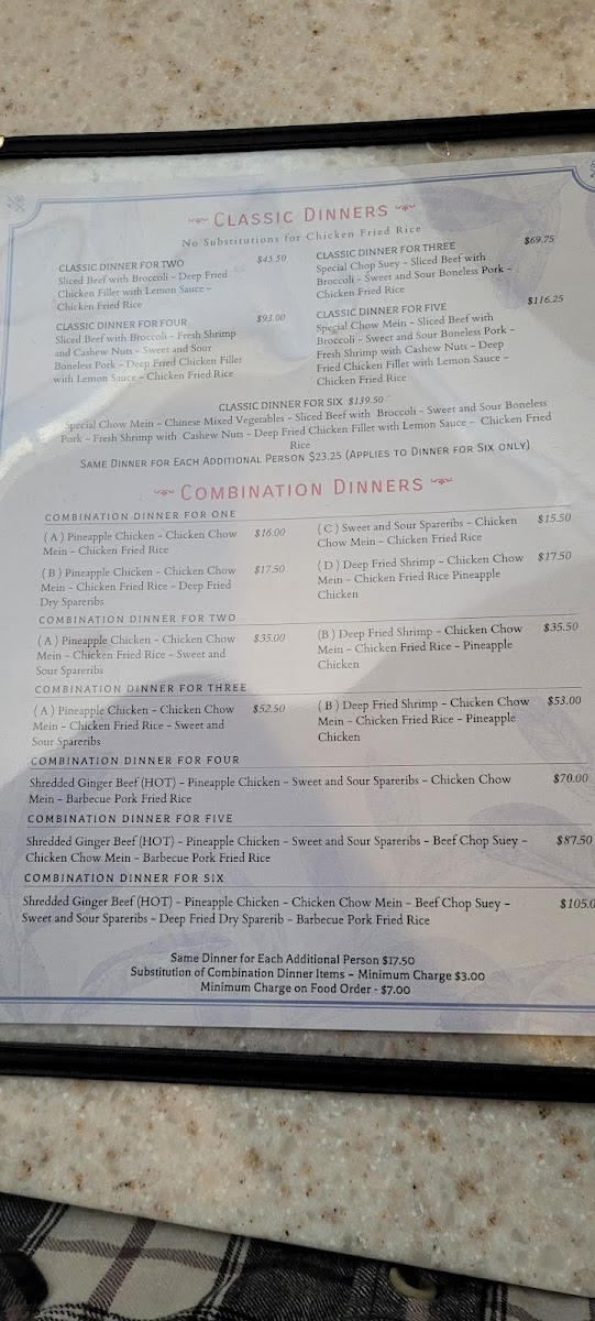 Menu Modern Chinese-3