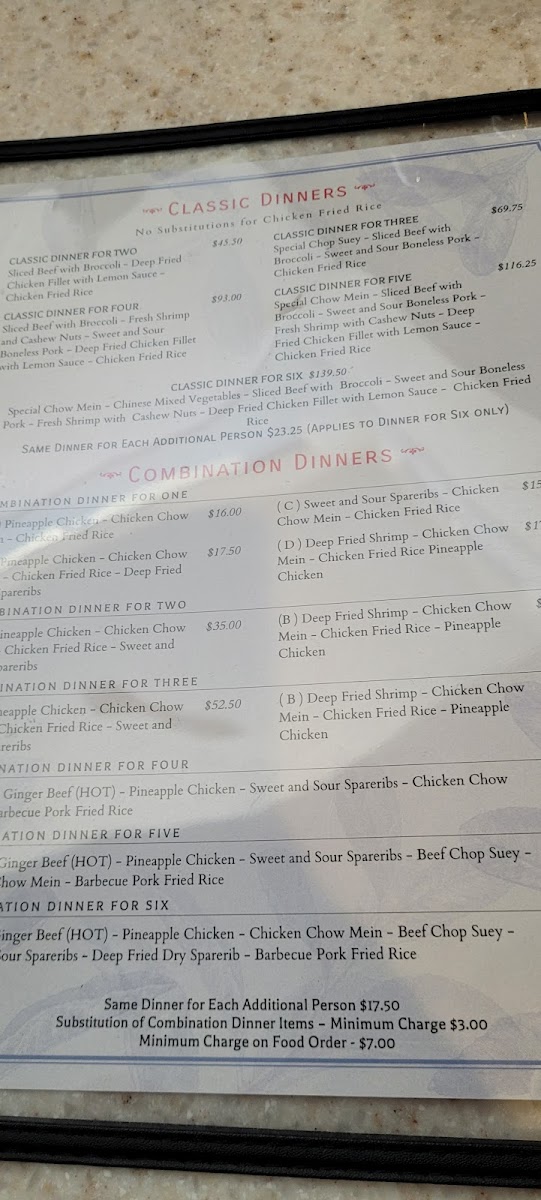 Menu Modern Chinese-5