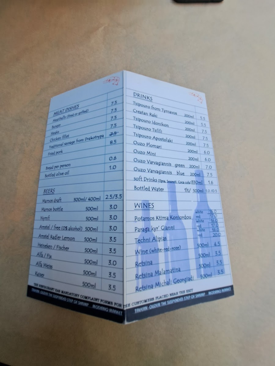 Menu Modiano Taverna-1
