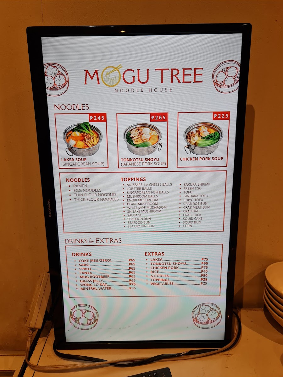 Menu Mogu Tree Noodle House-1