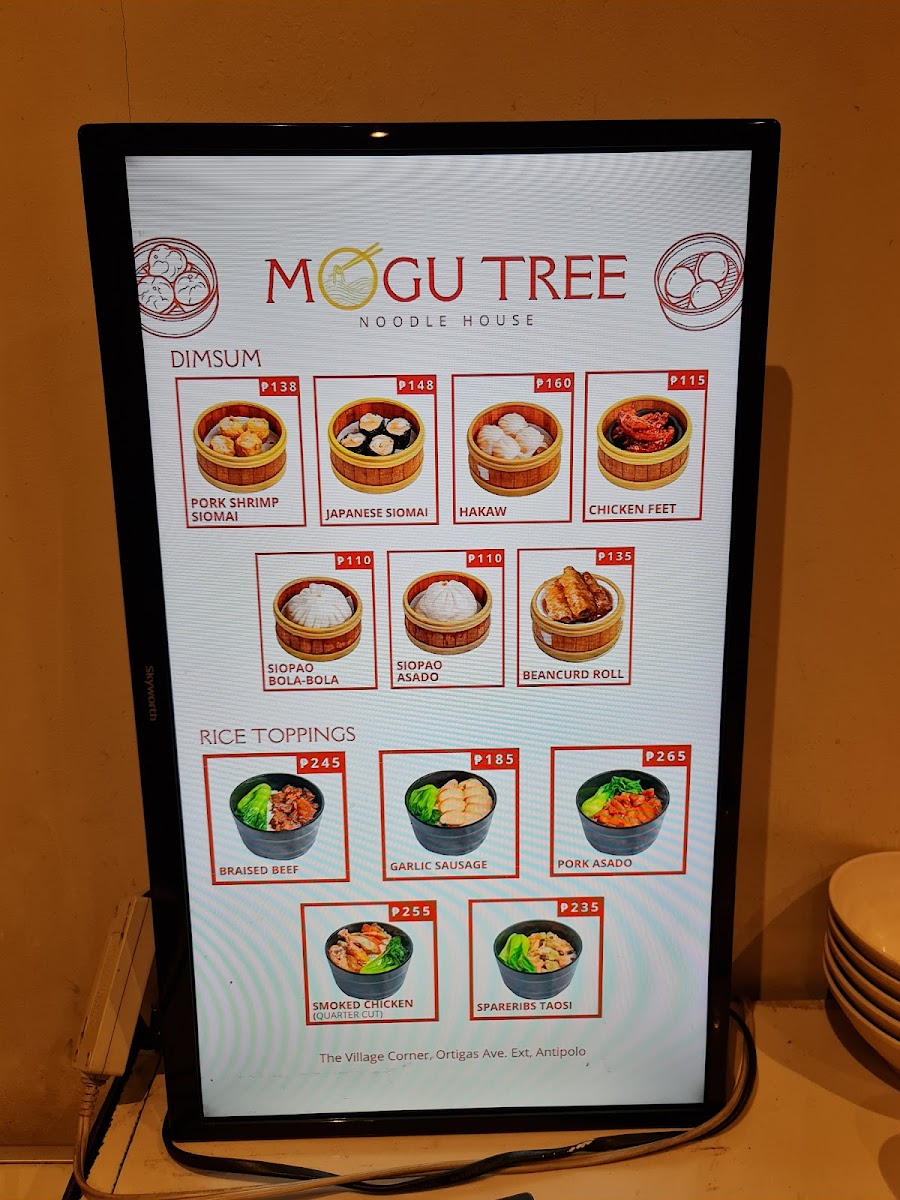 Menu Mogu Tree Noodle House-2