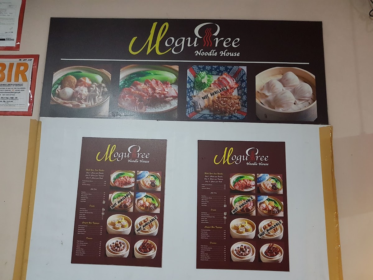 Menu Mogu Tree Noodle House-5