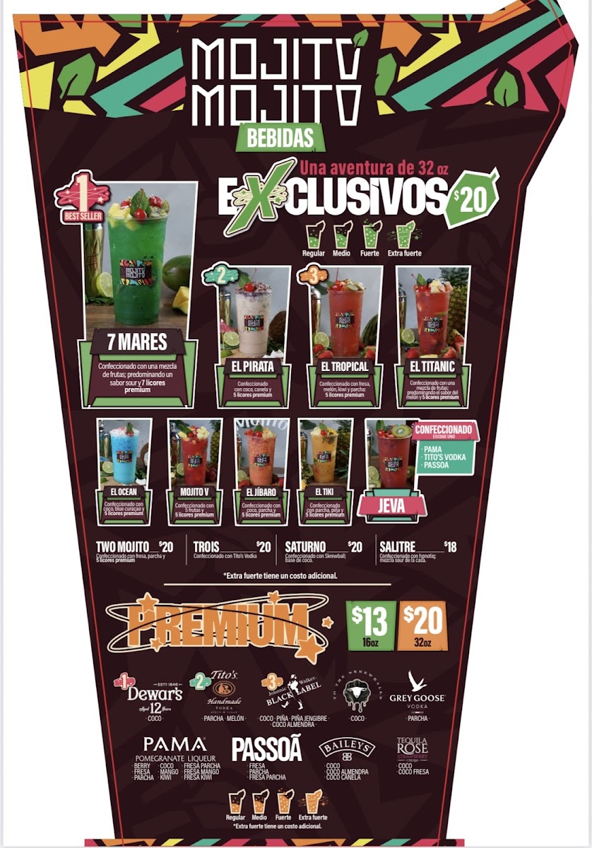 Menu Mojito Mojito Pr-2