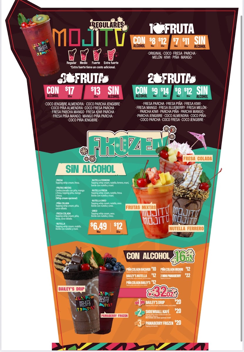 Menu Mojito Mojito Pr-5