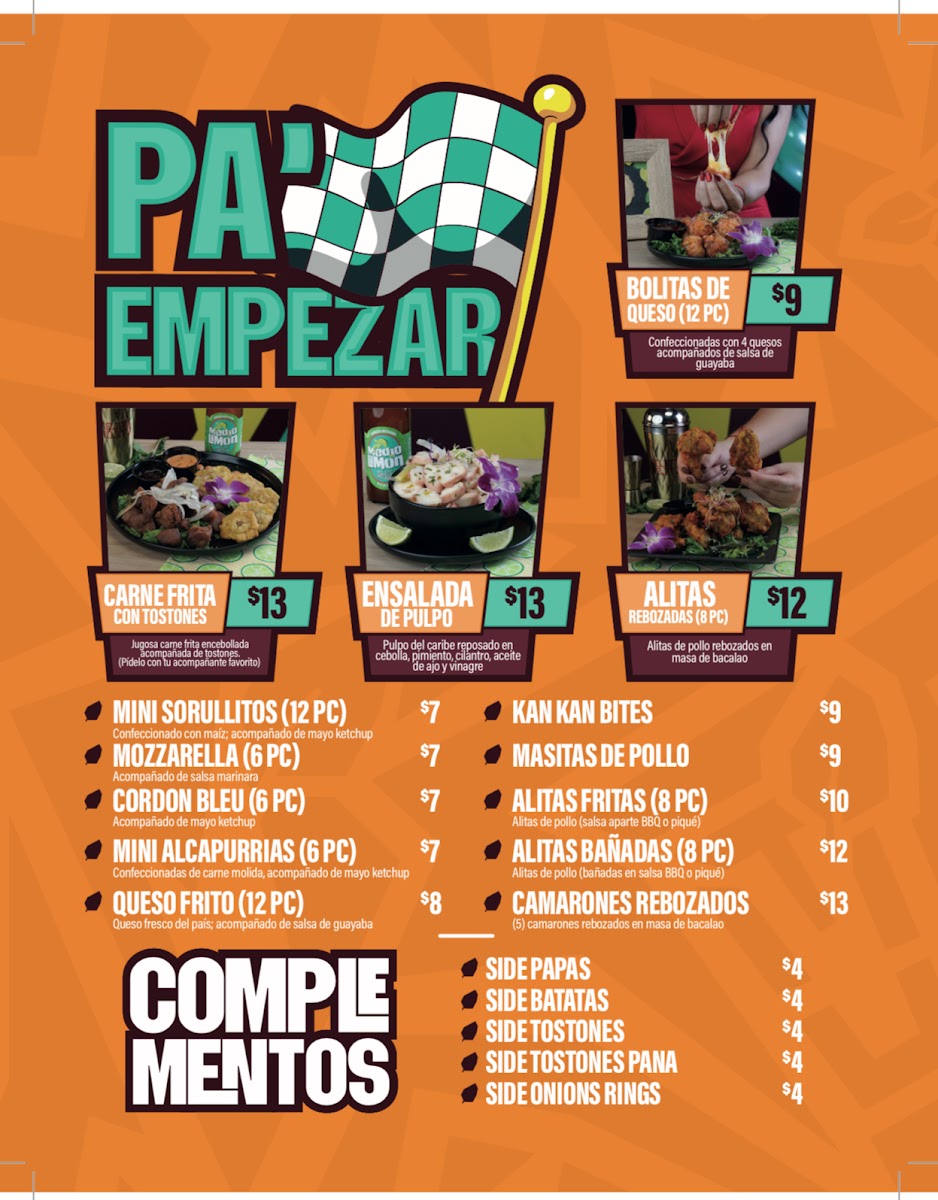 Menu Mojito Mojito Pr-6
