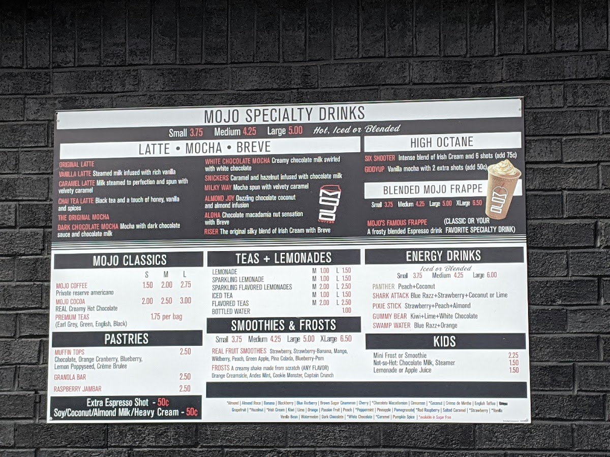 Menu Mojo Coffee Marble Falls-3