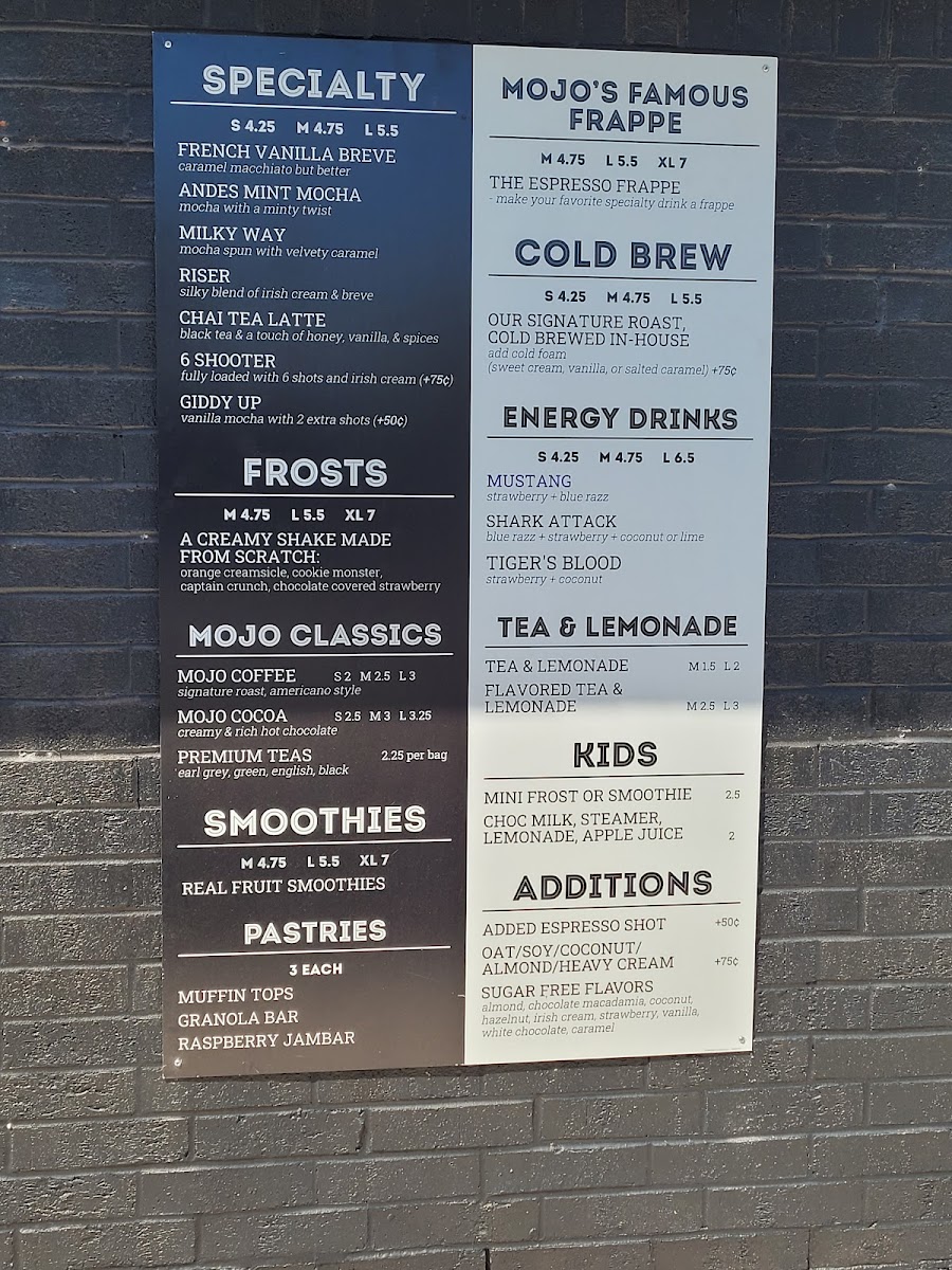 Menu Mojo Coffee Marble Falls-4