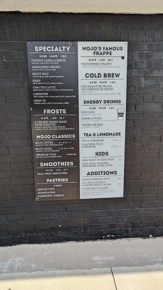 Menu Mojo Coffee Marble Falls-6