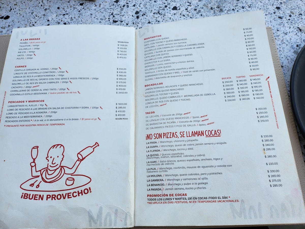 Menu Mola Molona-2