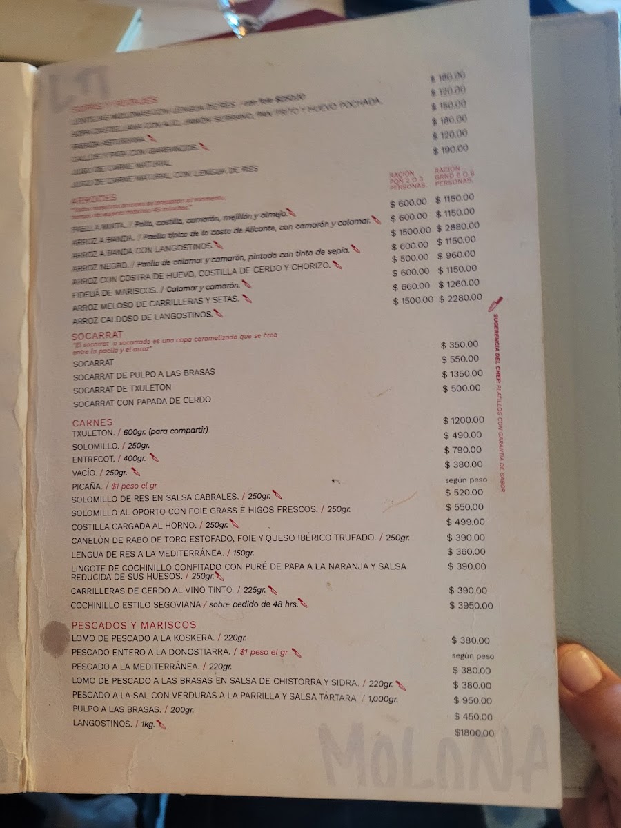 Menu Mola Molona-3