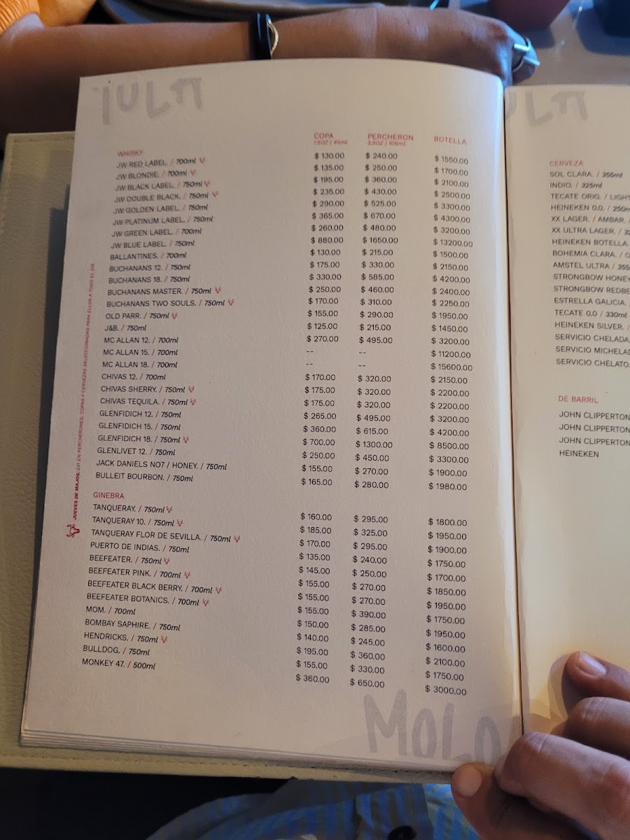 Menu Mola Molona-9