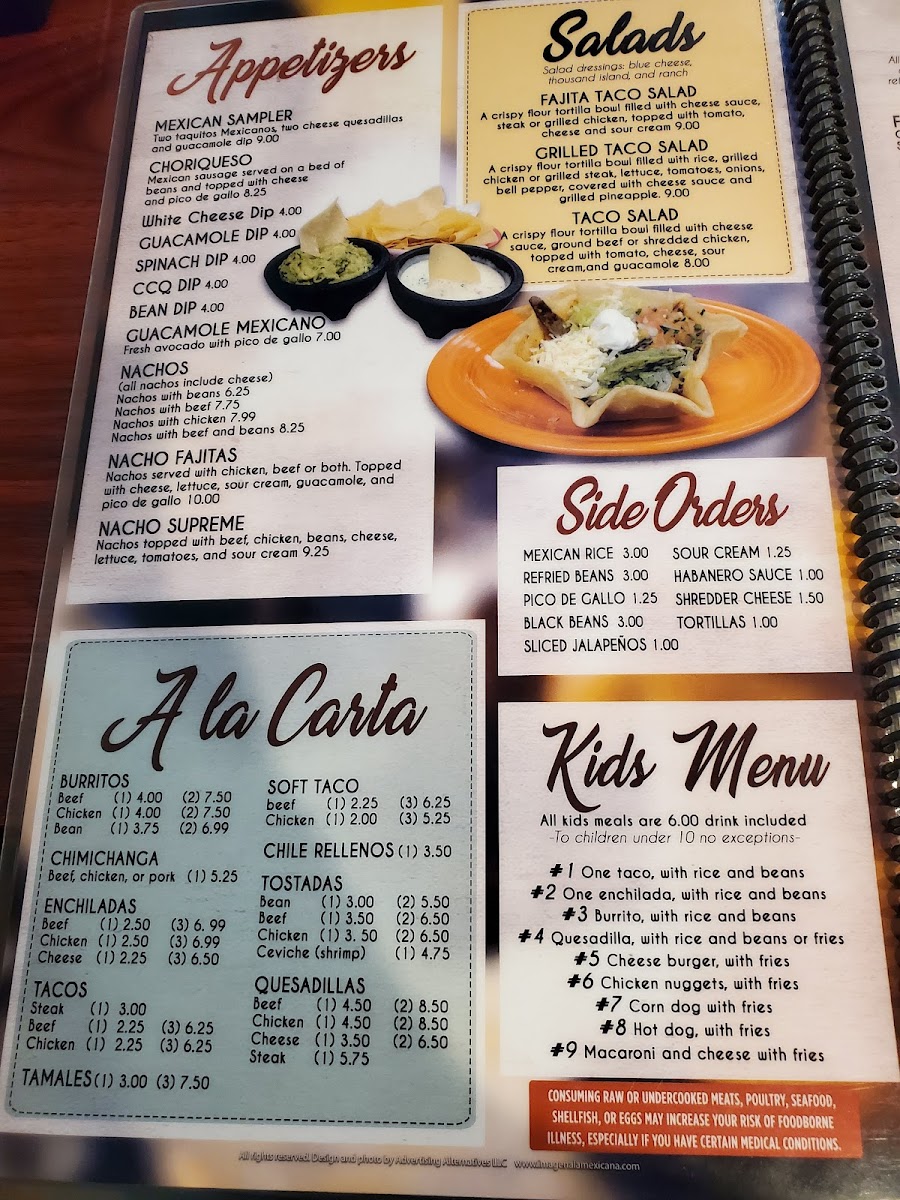 Menu Molcajete Mexican Food-4