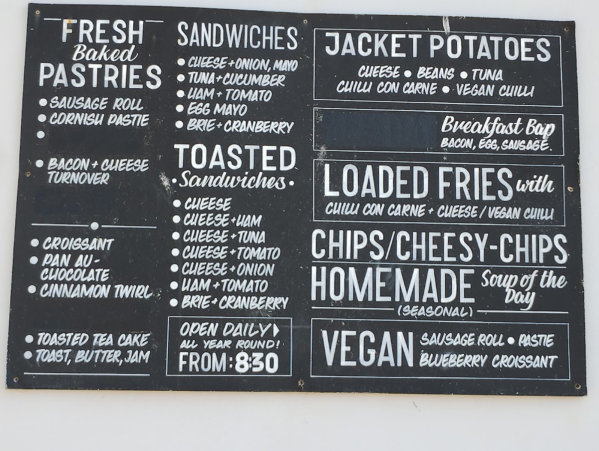 Menu Molly's At The Beach-1