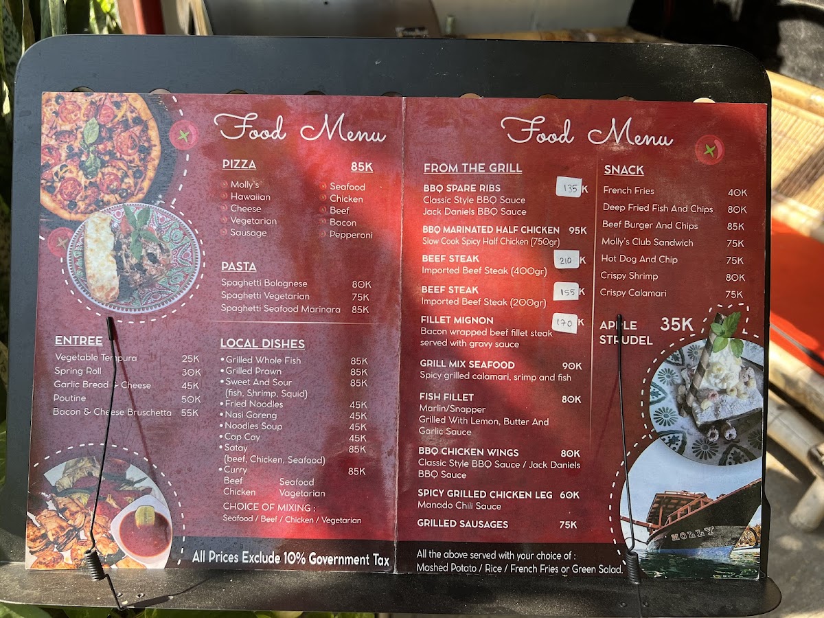 Menu Molly's Bar N' Grill-4