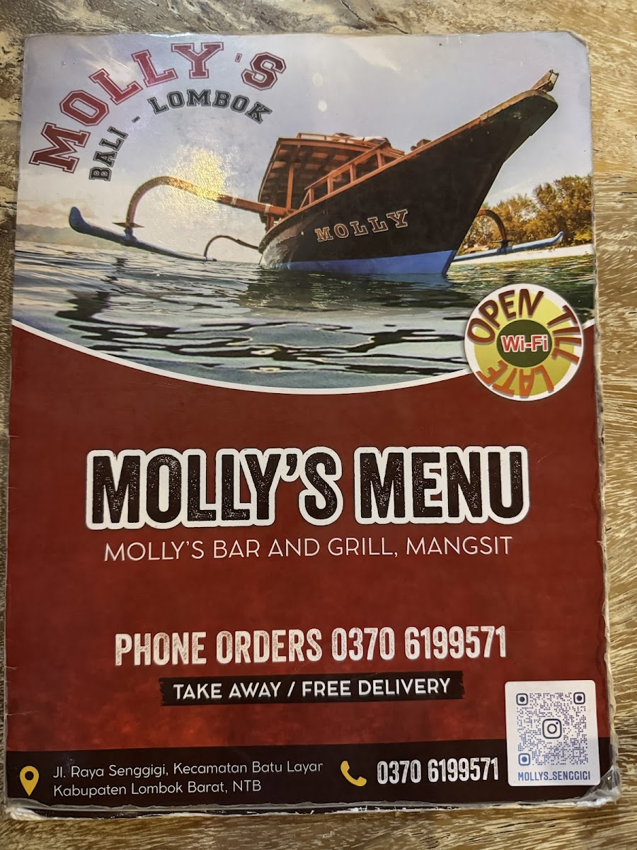 Menu Molly's Bar N' Grill-7