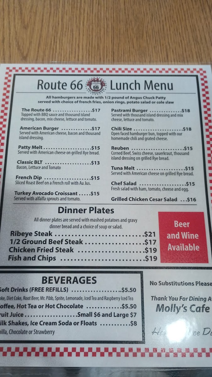 Menu Molly's Cafe-6