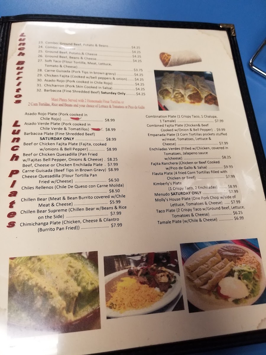 Menu Molly's Restaurant-3