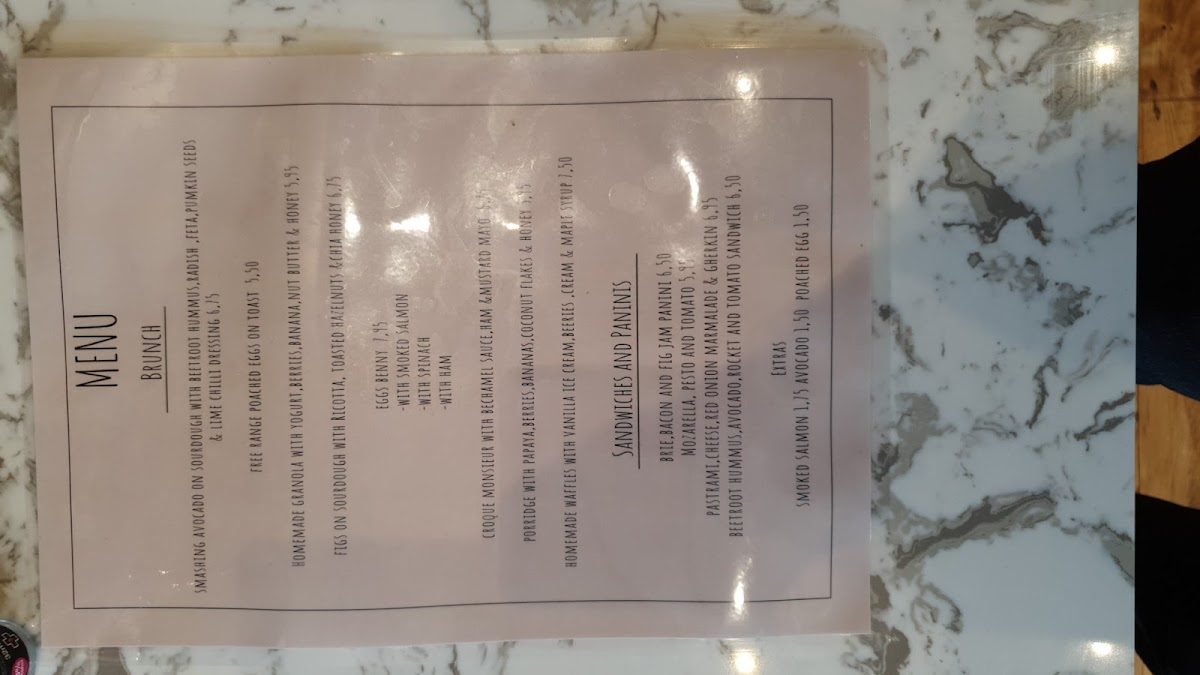 Menu Momentum-3