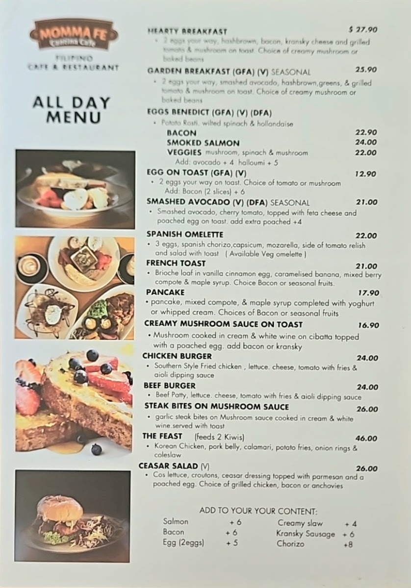 Menu Momma Fe Cantina Cafe-1