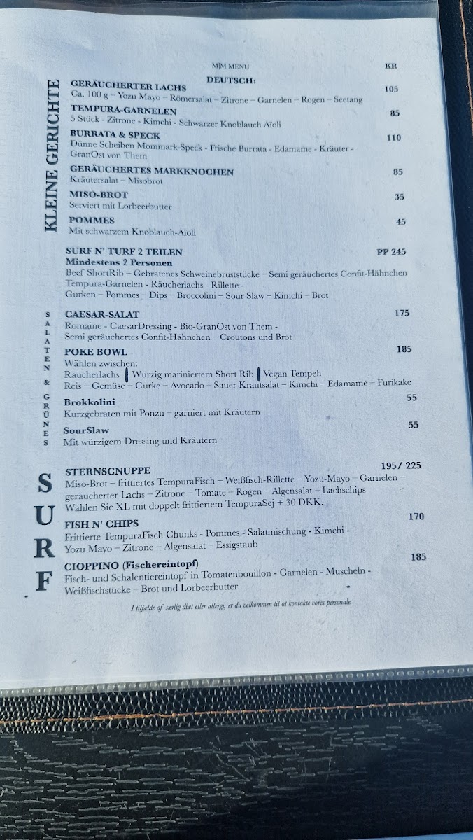 Menu Mommark Marina-7