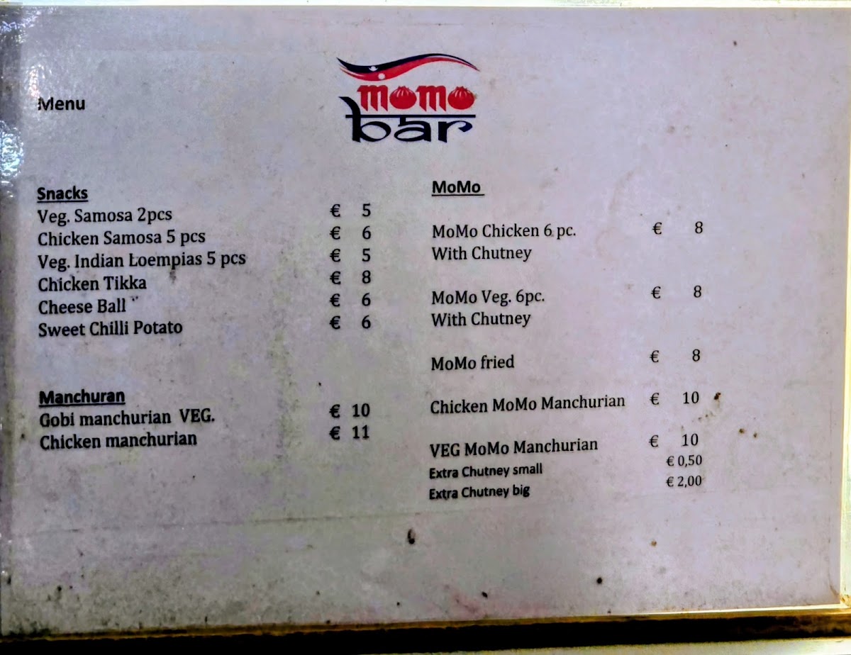 Menu Momo Bar Amstelveen-2