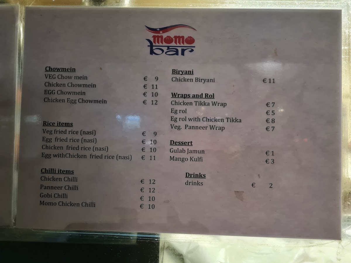 Menu Momo Bar Amstelveen-4