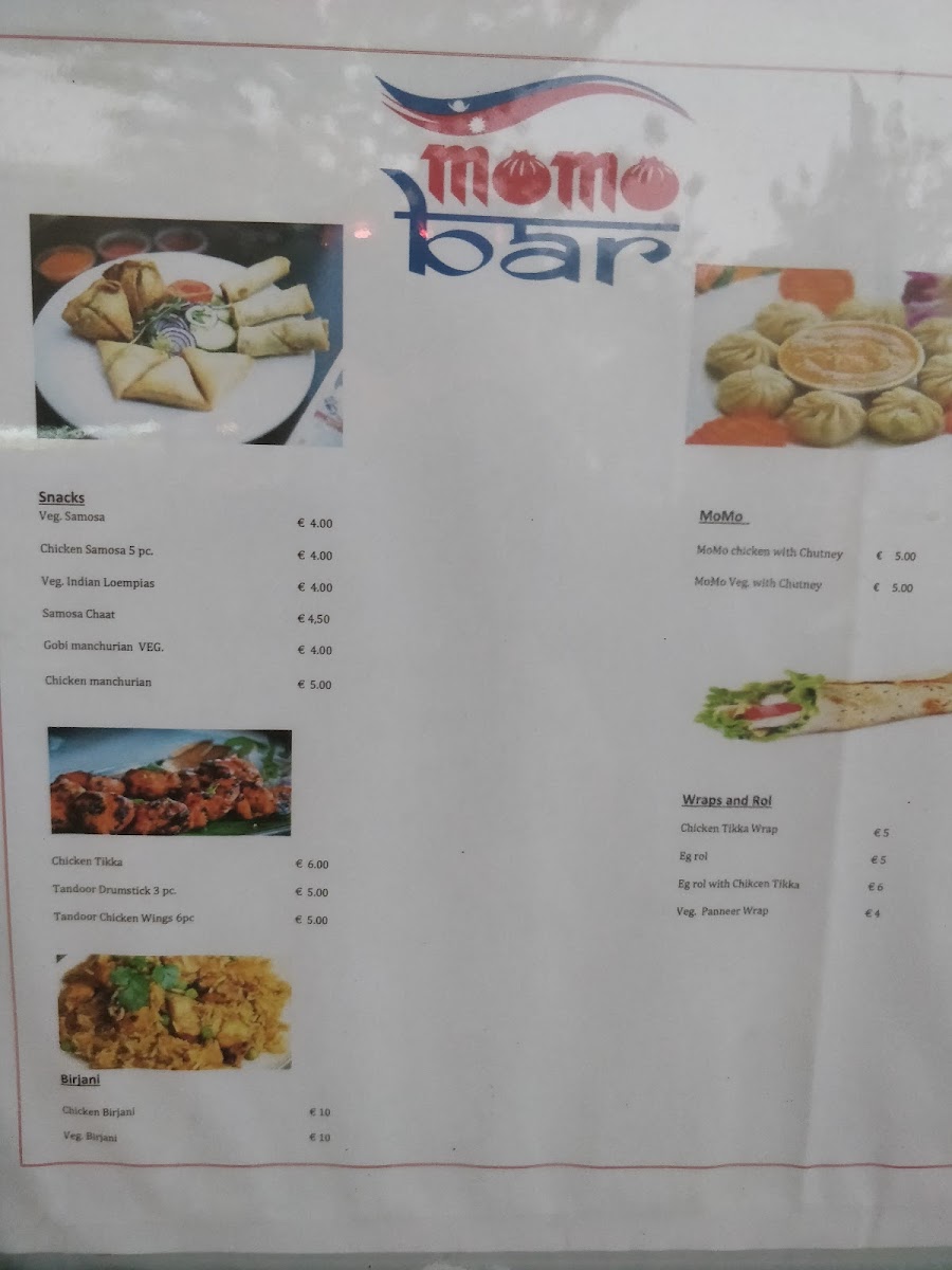 Menu Momo Bar Amstelveen-8