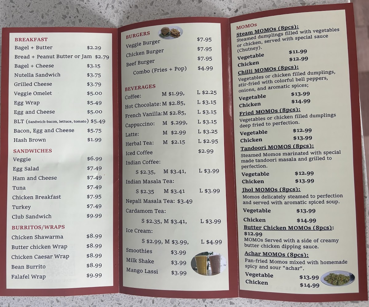Menu Momo Chautari And Cafe-2