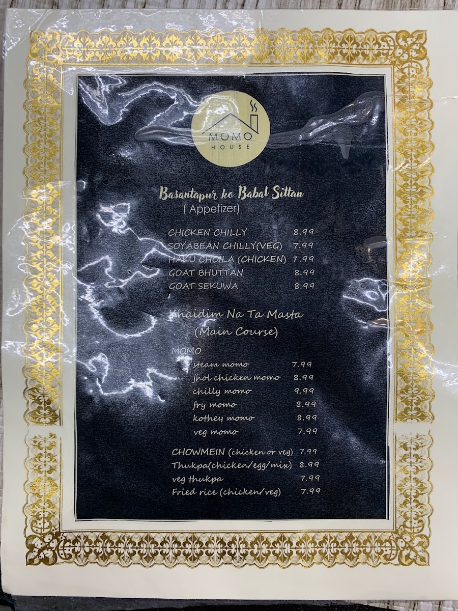 Menu Momo House-10