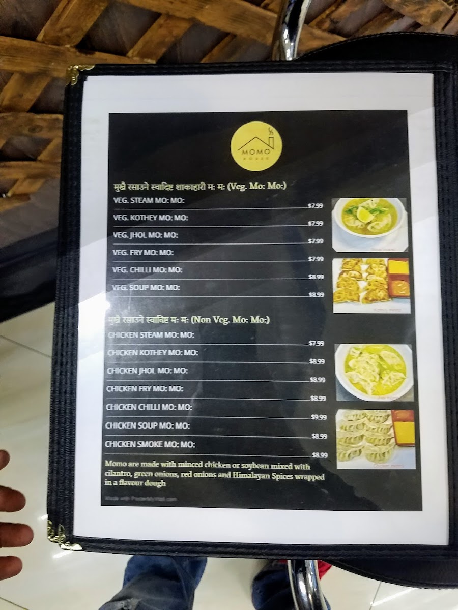 Menu Momo House-4