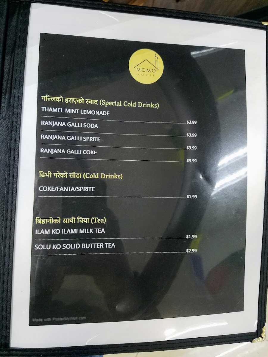 Menu Momo House-5