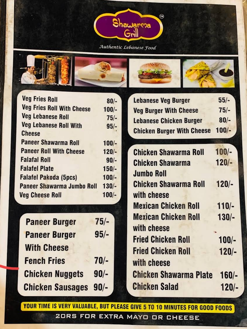 Menu Momo Station & Shawarma Grill-2