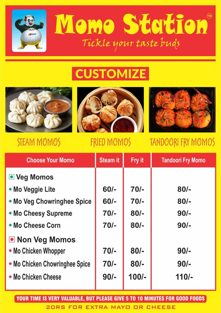 Menu Momo Station & Shawarma Grill-3