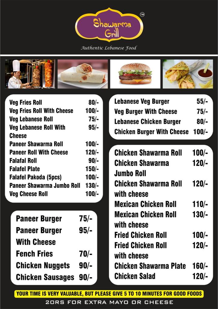 Menu Momo Station & Shawarma Grill-4