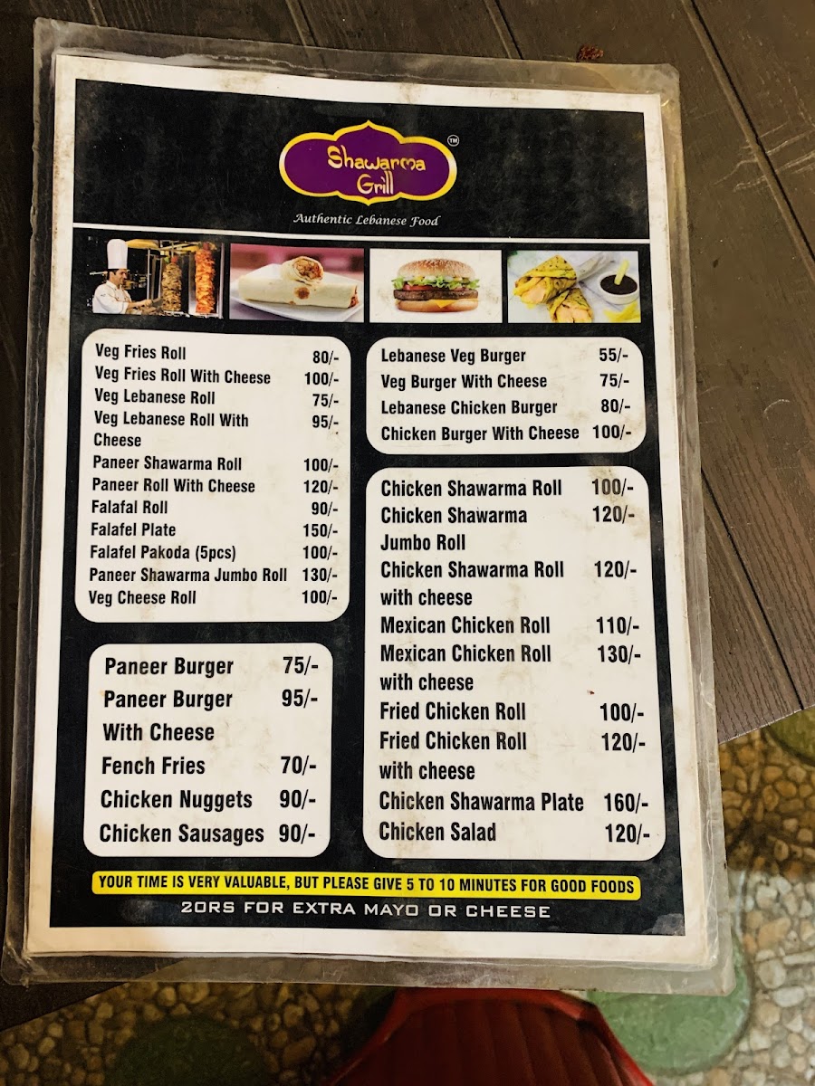 Menu Momo Station & Shawarma Grill-5