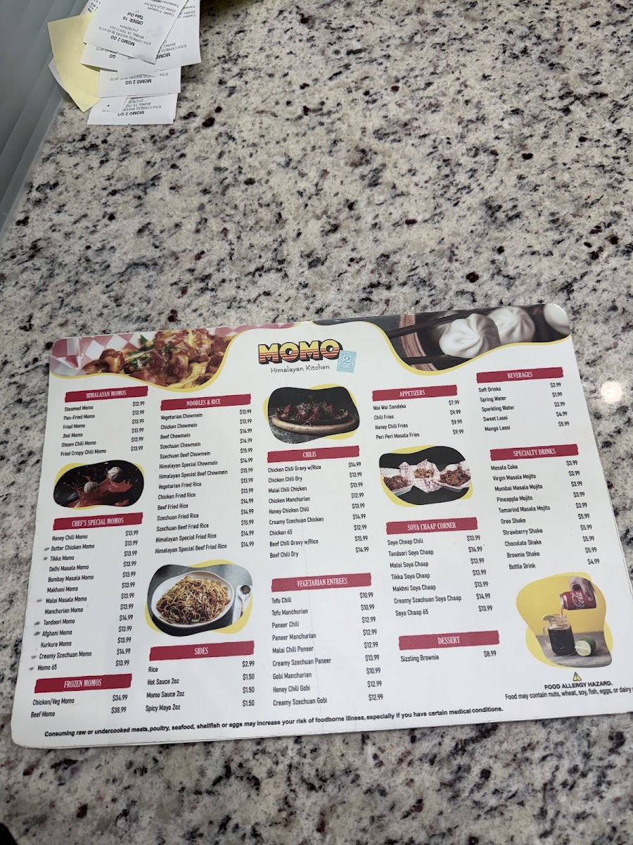 Menu Momo2Go - Dallas-1