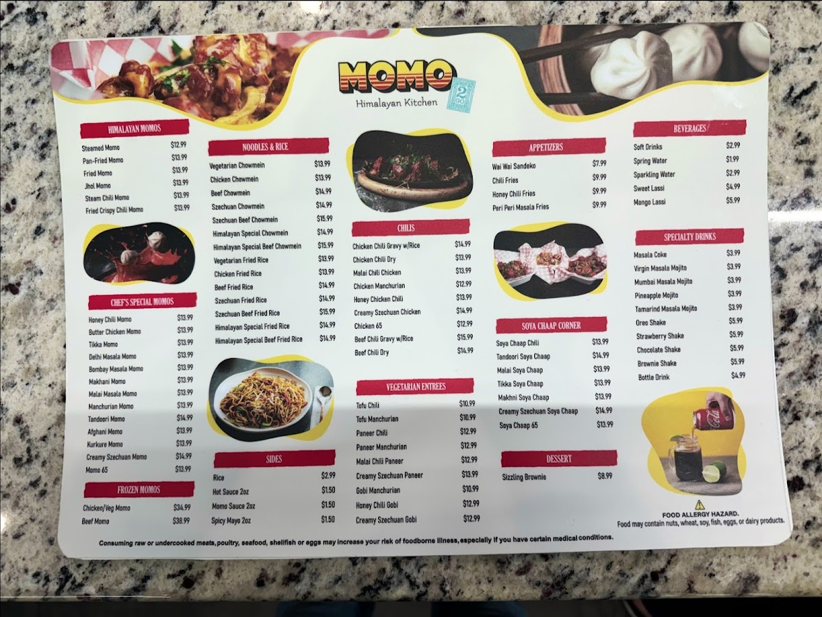 Menu Momo2Go - Dallas-4