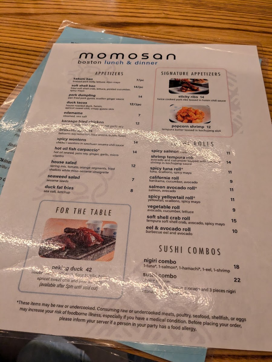 Menu Momosan Ramen Boston-10