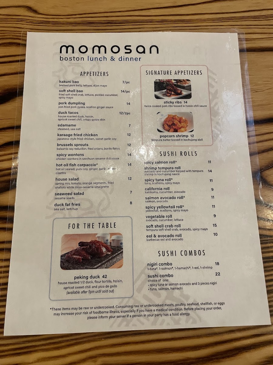 Menu Momosan Ramen Boston-6