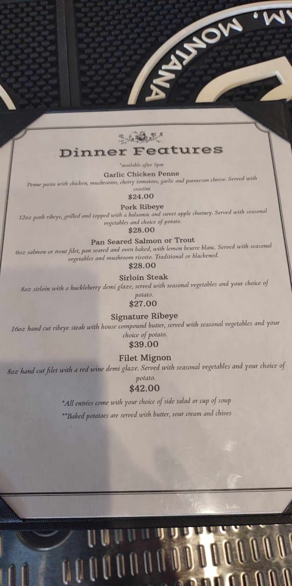 Menu Monaco Steakhouse & Sports Bar-7