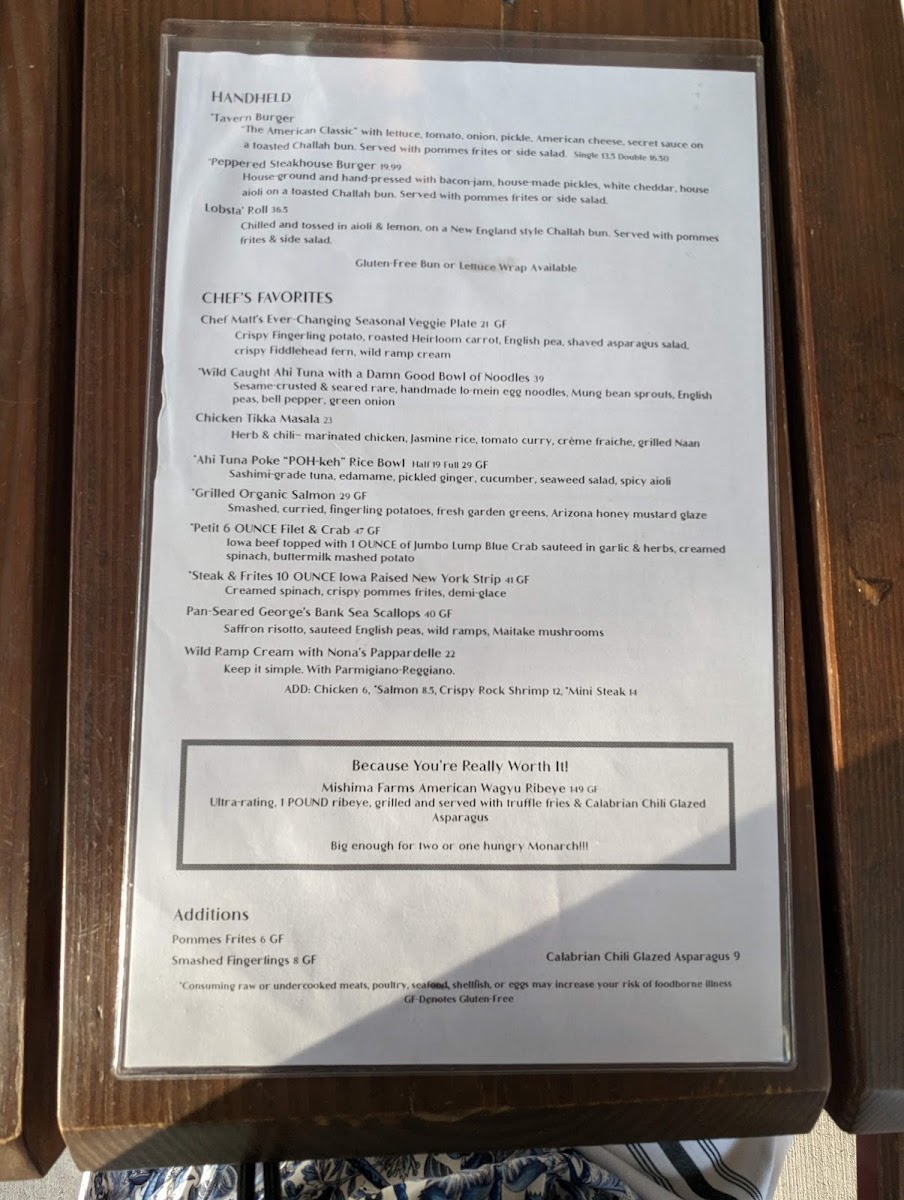 Menu Monarch -Kitchen & Bar-3