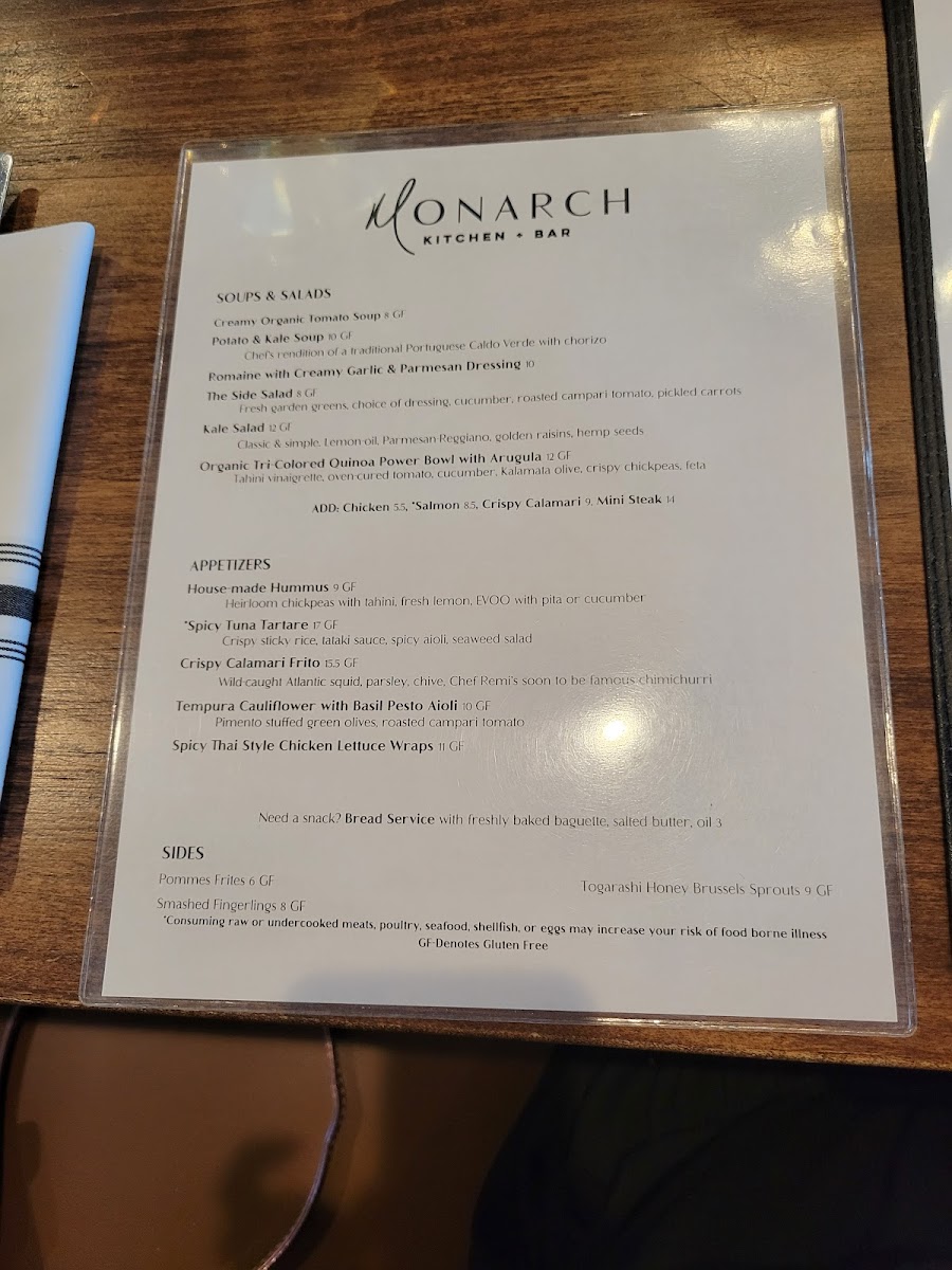 Menu Monarch -Kitchen & Bar-6