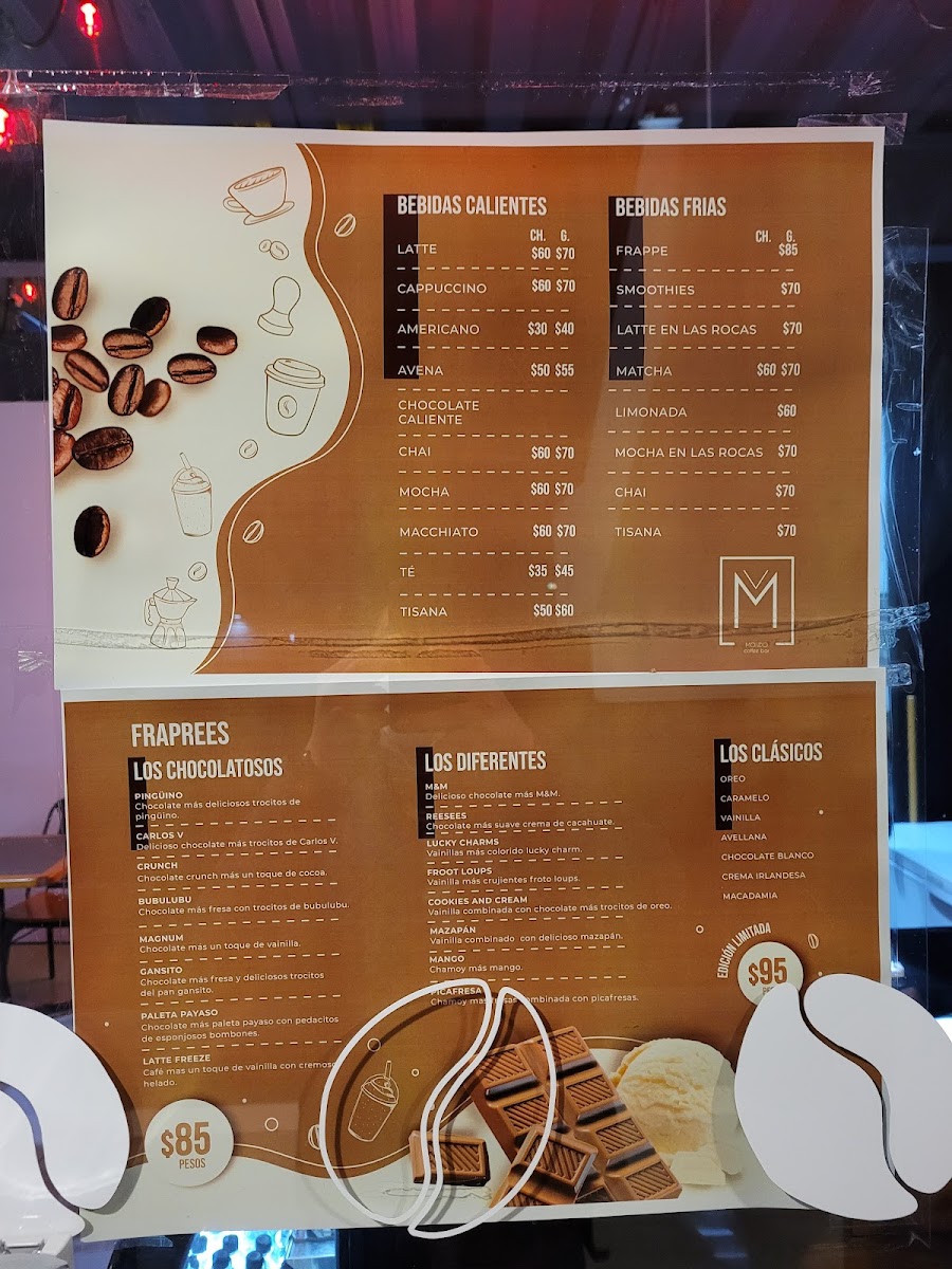 Menu Mondo Coffee Bar-1