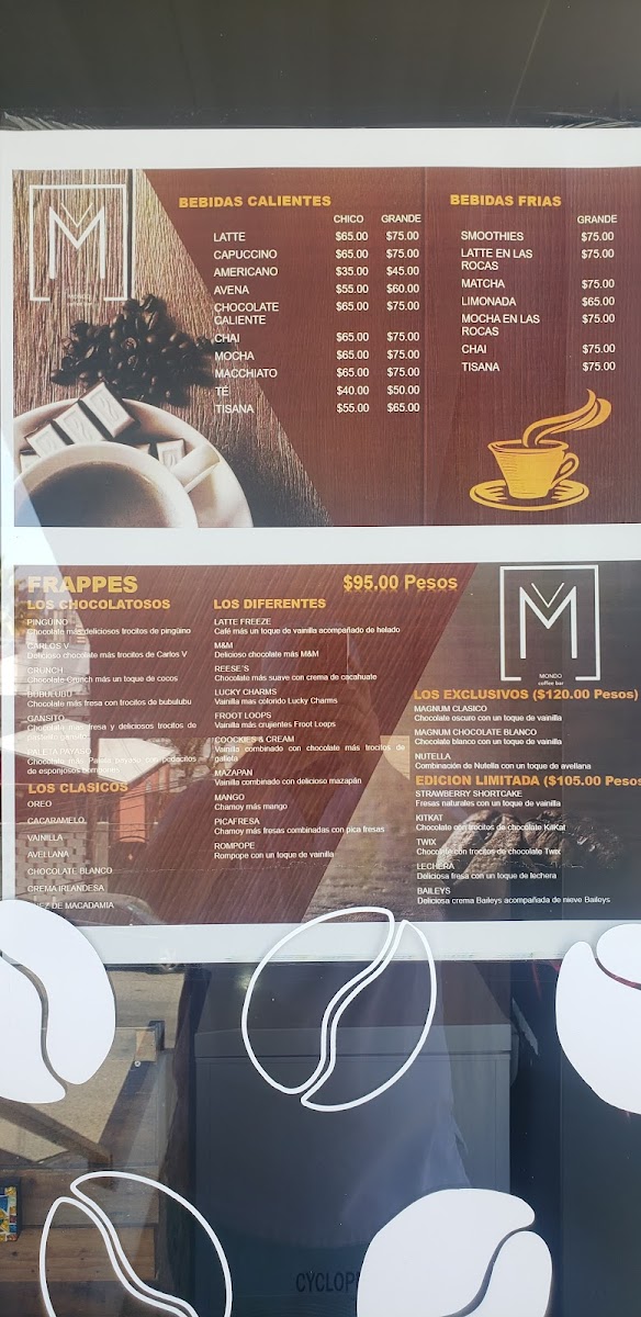 Menu Mondo Coffee Bar-3