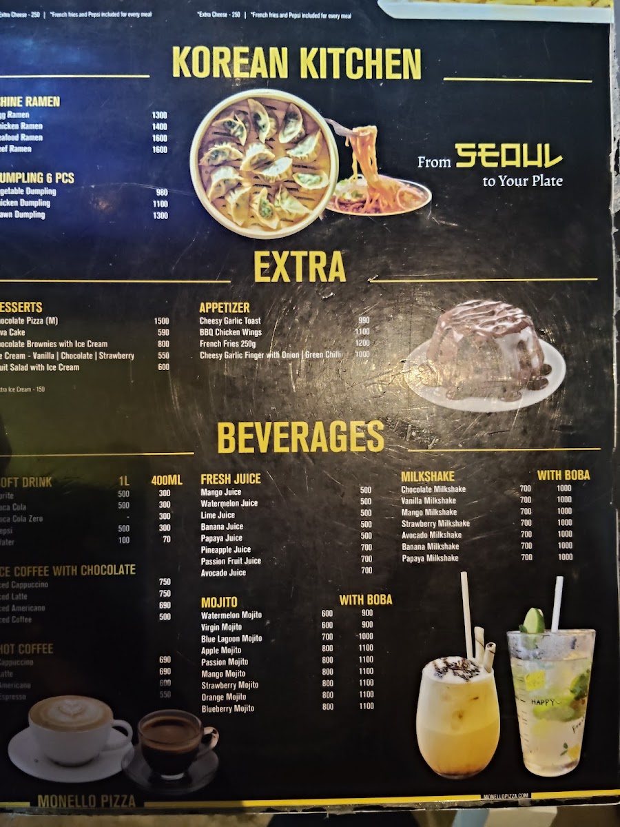 Menu Monello Pizza Ambalangoda-3