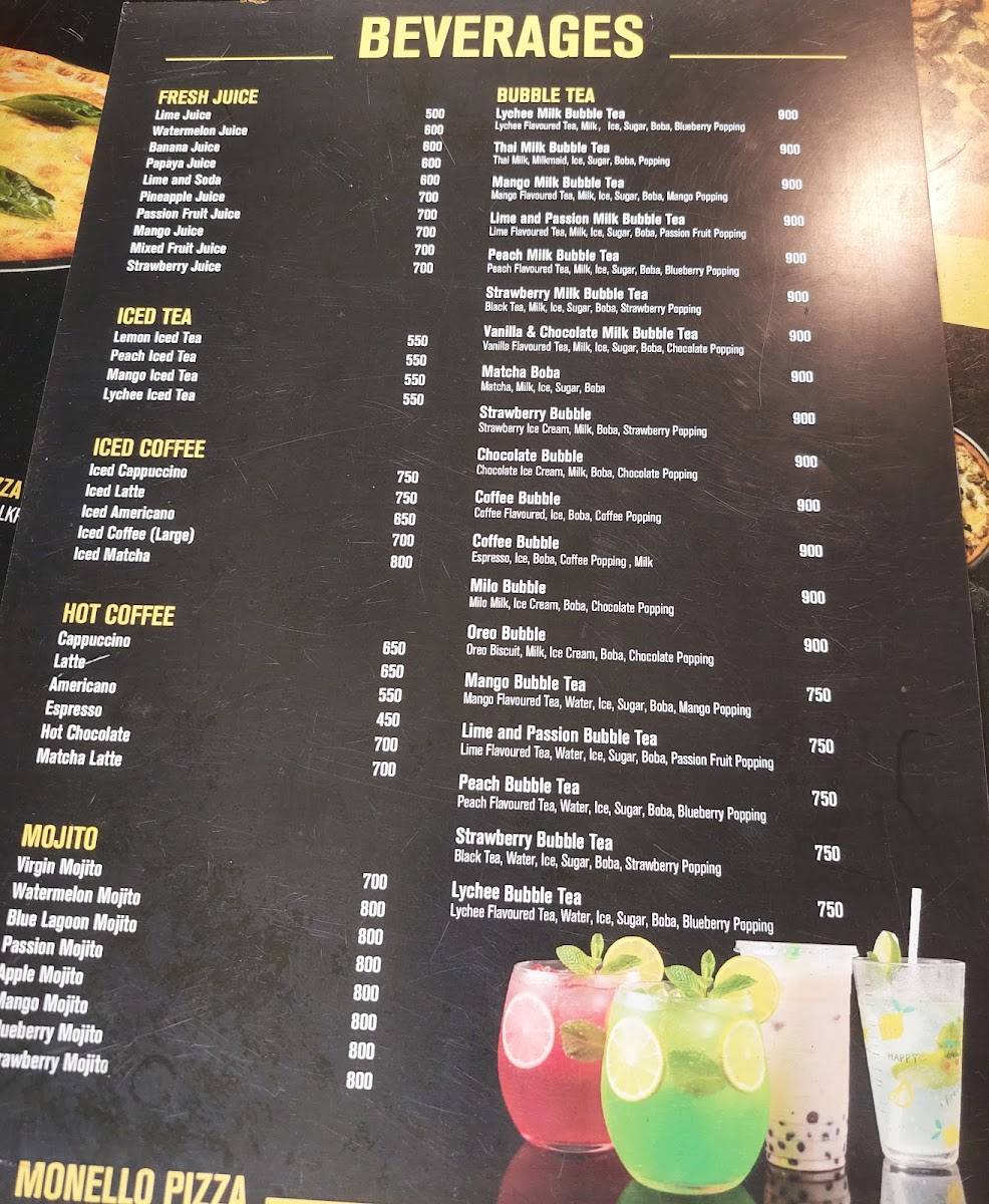 Menu Monello Pizza Ambalangoda-6
