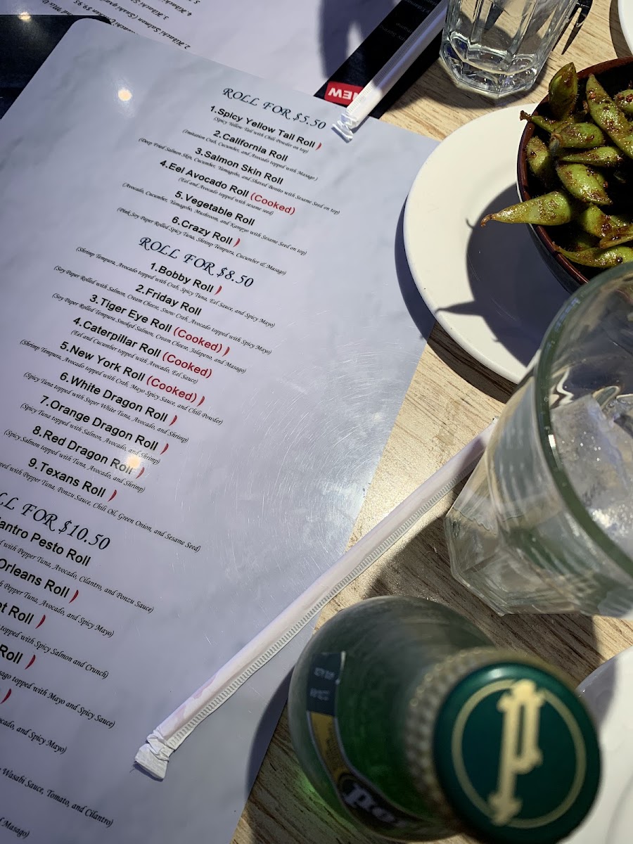 Menu Mongo-6