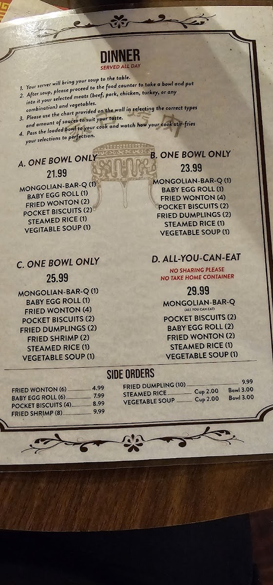 Menu Mongolian Barbeque-2