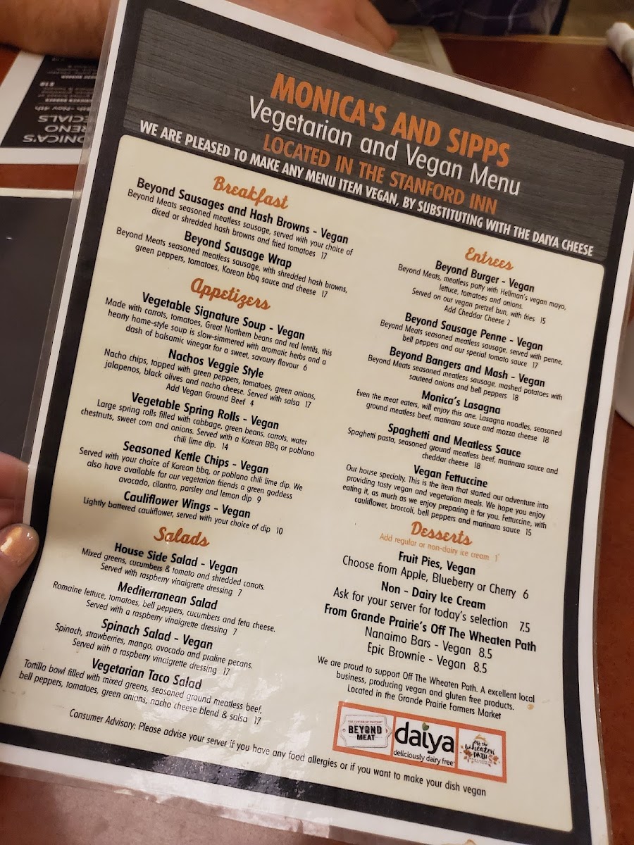 Menu Monica’S Family Restaurant-5