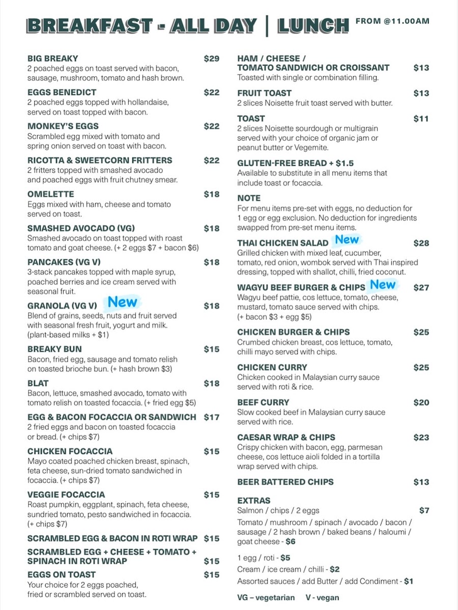 Menu Monkey Can Fly Café-2